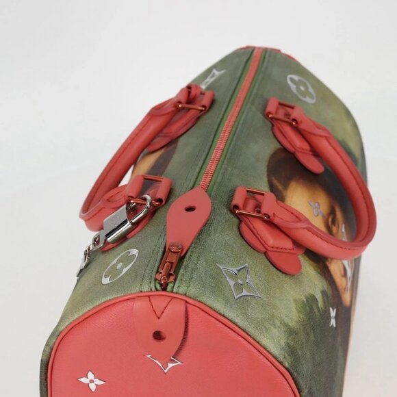 LOUIS VUITTON Masters Collection DA VINCI Speedy 30 Bag M43372 Auth ar13671SM - Picture 7 of 15